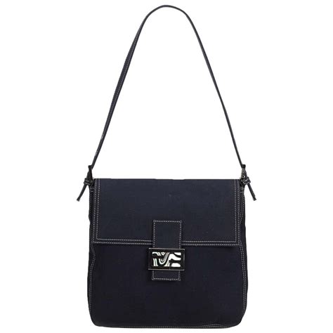 fendi blue denim bag|fendi denim bag vintage.